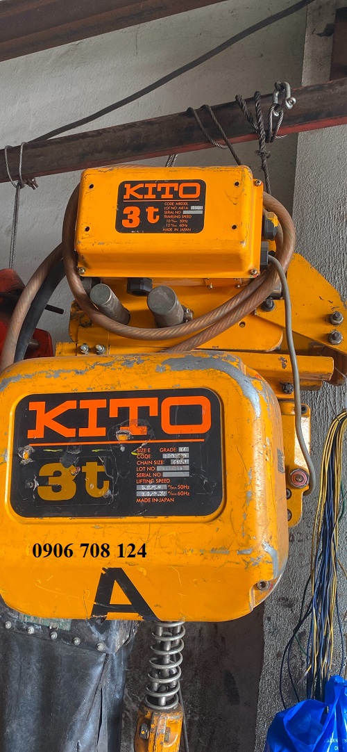 Palang xích điện nhật cũ Palang xích điện nhật cũ