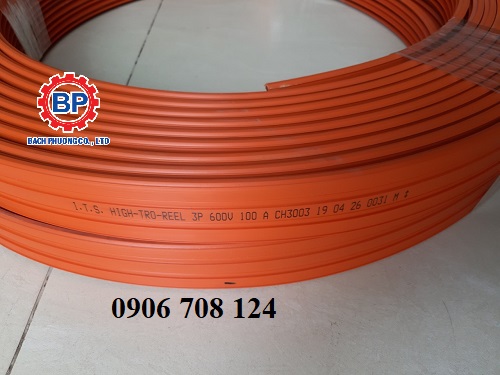 Ray điện an toàn cầu trục 3P 100A Ray điện an toàn cầu trục 3P 100A