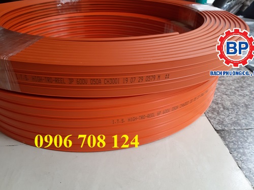 Ray điện cầu trục 3P 50A Đài Loan Ray điện cầu trục 3P 50A Đài Loan