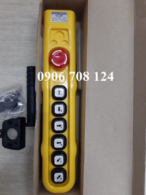 Tay bấm điều khiển cầu trục KG-H06 Tay bấm điều khiển cầu trục KG-H06