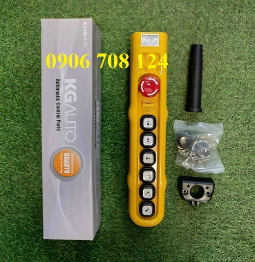 Tay bấm điều khiển cầu trục 6 nút Tay bấm điều khiển cầu trục 6 nút