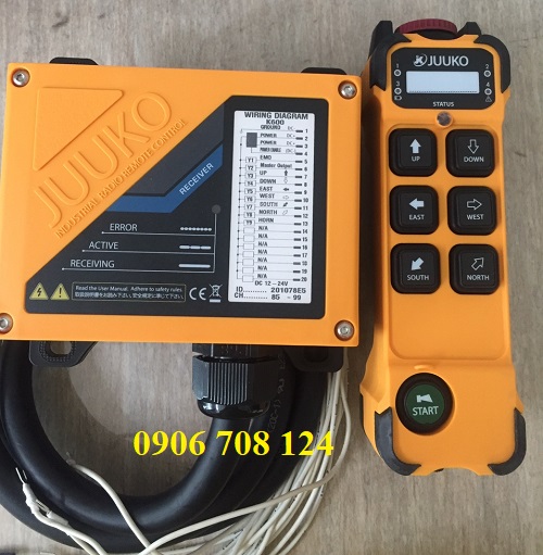 Tay bấm điều khiển cầu trục từ xa Tay bấm điều khiển cầu trục từ xa