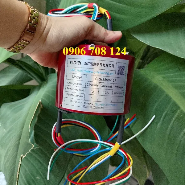 Cổ góp điện hộp kín 12 pha tốt nhất