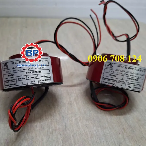 Cổ góp điện kín 2 pha SRH 2078-2P