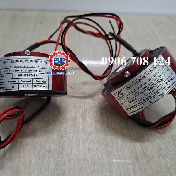 Cổ góp điện kín 2 pha SRH 2078-2P