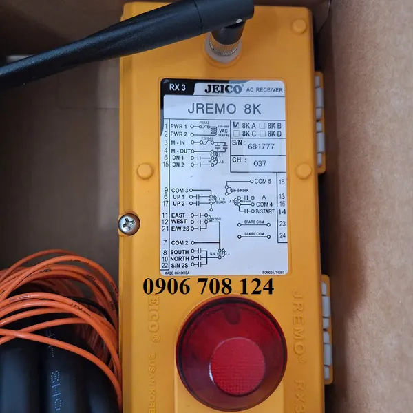 Bộ điều khiển từ xa Jeico Jremo 8K