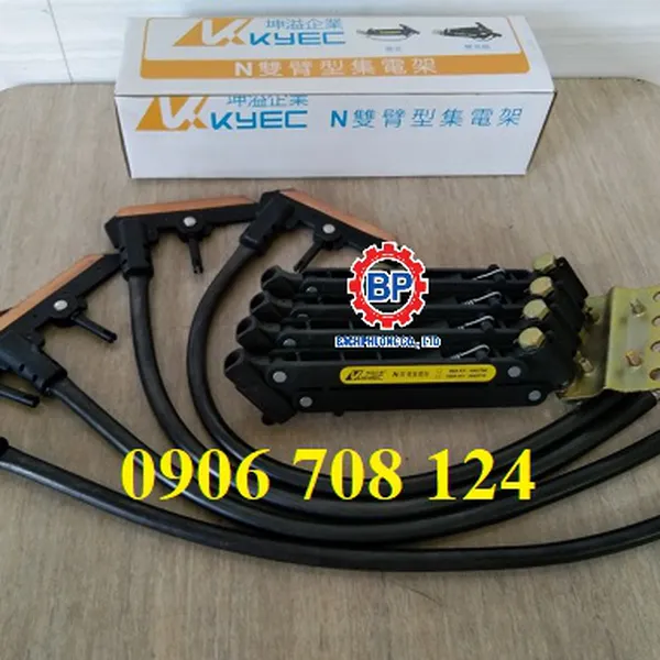 Chổi điện cầu trục 4P-100A hãng Kyec
