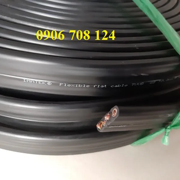 Dây cáp điện dẹp cầu trục 4C x 10 mm