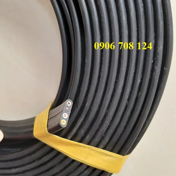 Dây điện dẹp cầu trục 4C x 2.5 mm