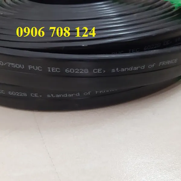 Dây điện dẹp cầu trục 4C x 4.0 mm