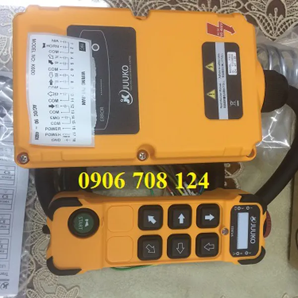 Điều khiển cầu trục 6 nút Juuko K600