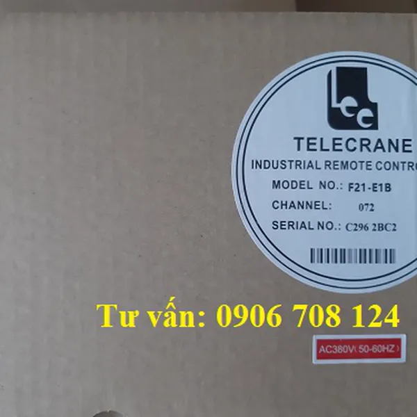 Điều khiển từ xa 1 cấp Telecrane F21-E1B