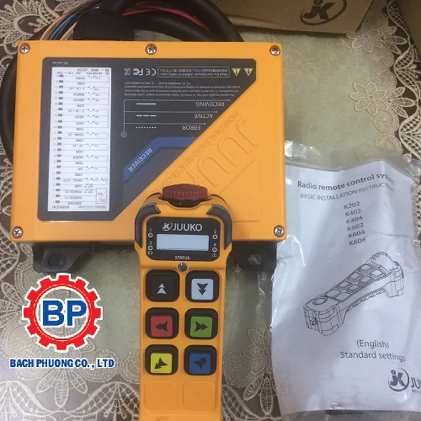 Điều khiển từ xa cầu trục 2 cấp tốc độ Juuko K606