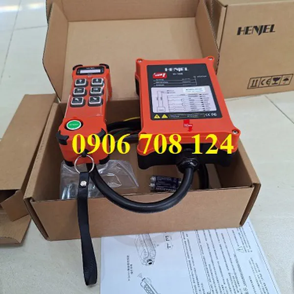 Điều khiển từ xa cầu trục HenJel H106
