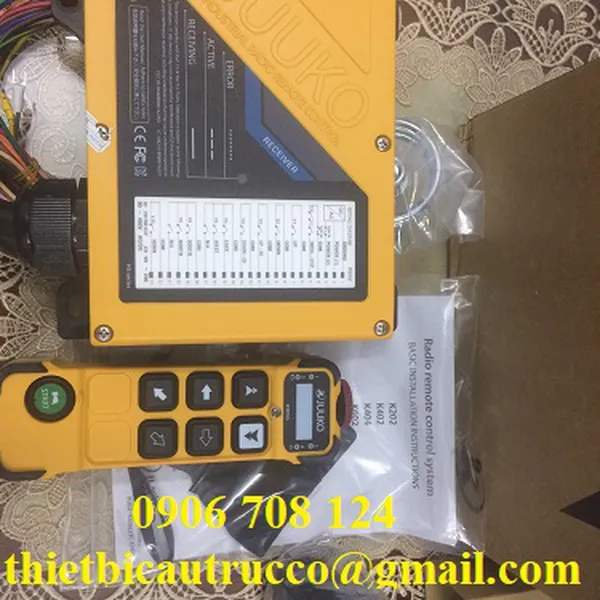 Điều khiển từ xa cầu trục Juuko K602