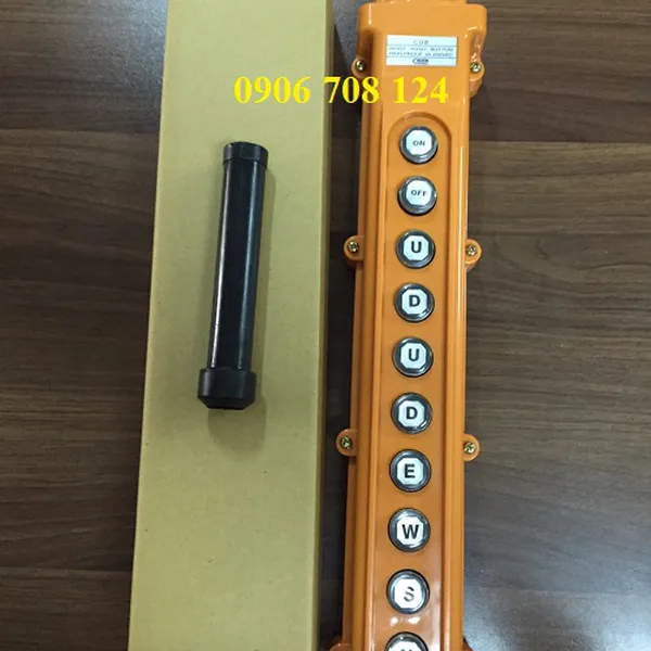 Tay bấm điều khiển cầu trục 10 nút COB125