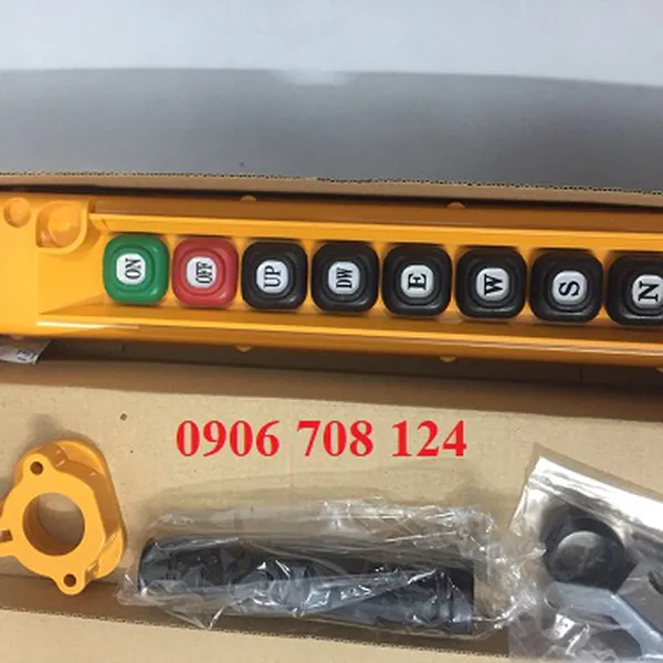 Tay bấm điều khiển cầu trục 8 nút HY-1028 ABBB