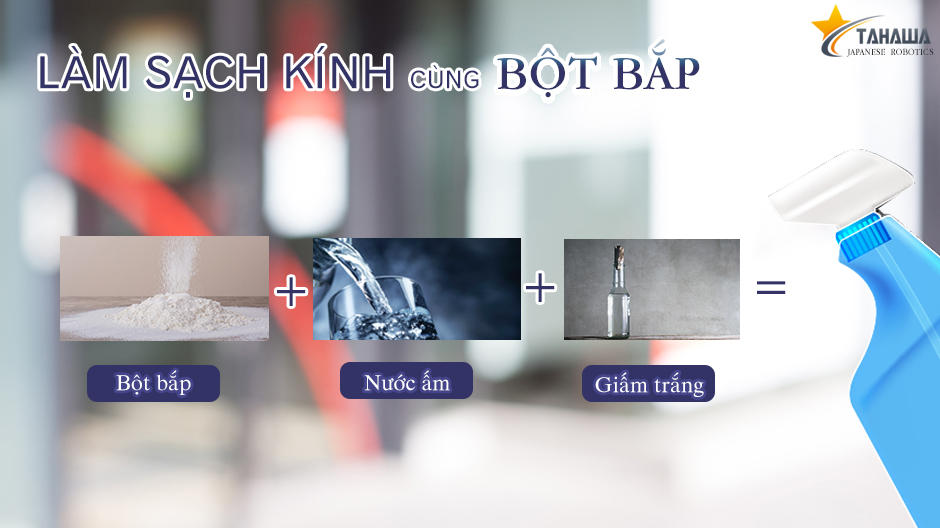 làm sạch kính bằng bột bắp làm sạch kính bằng bột bắp