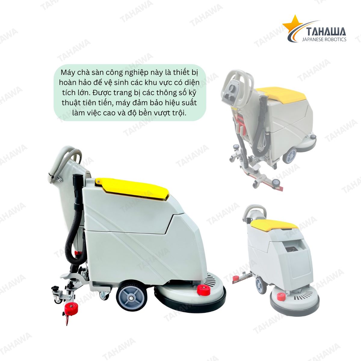 Máy chà sàn nhà xưởng Tahawa HC500B Máy chà sàn nhà xưởng Tahawa HC500B