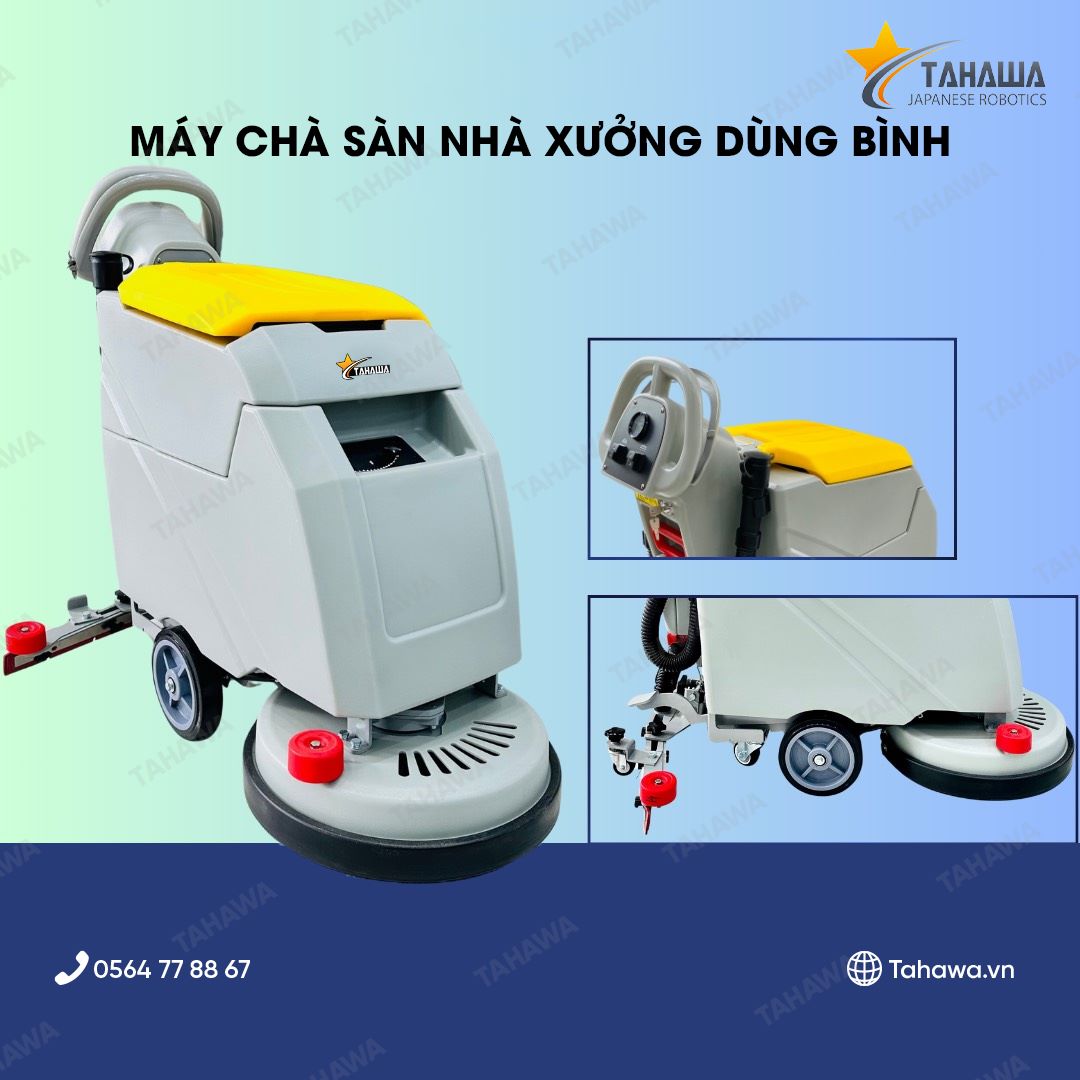 Máy chà sàn nhà xưởng Tahawa HC500B Máy chà sàn nhà xưởng Tahawa HC500B