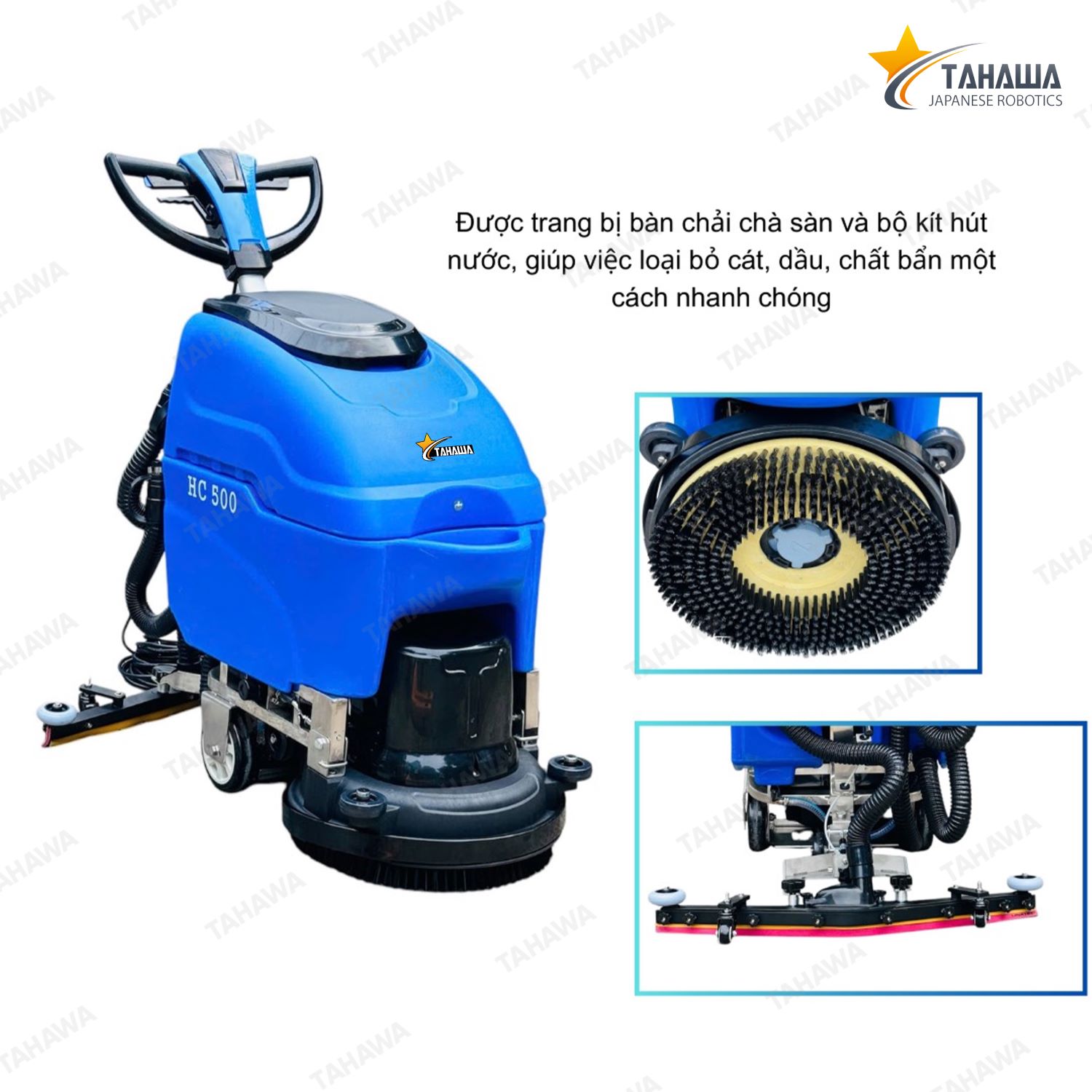 Máy chà sàn liên hợp Tahawa HC500 Máy chà sàn liên hợp Tahawa HC500