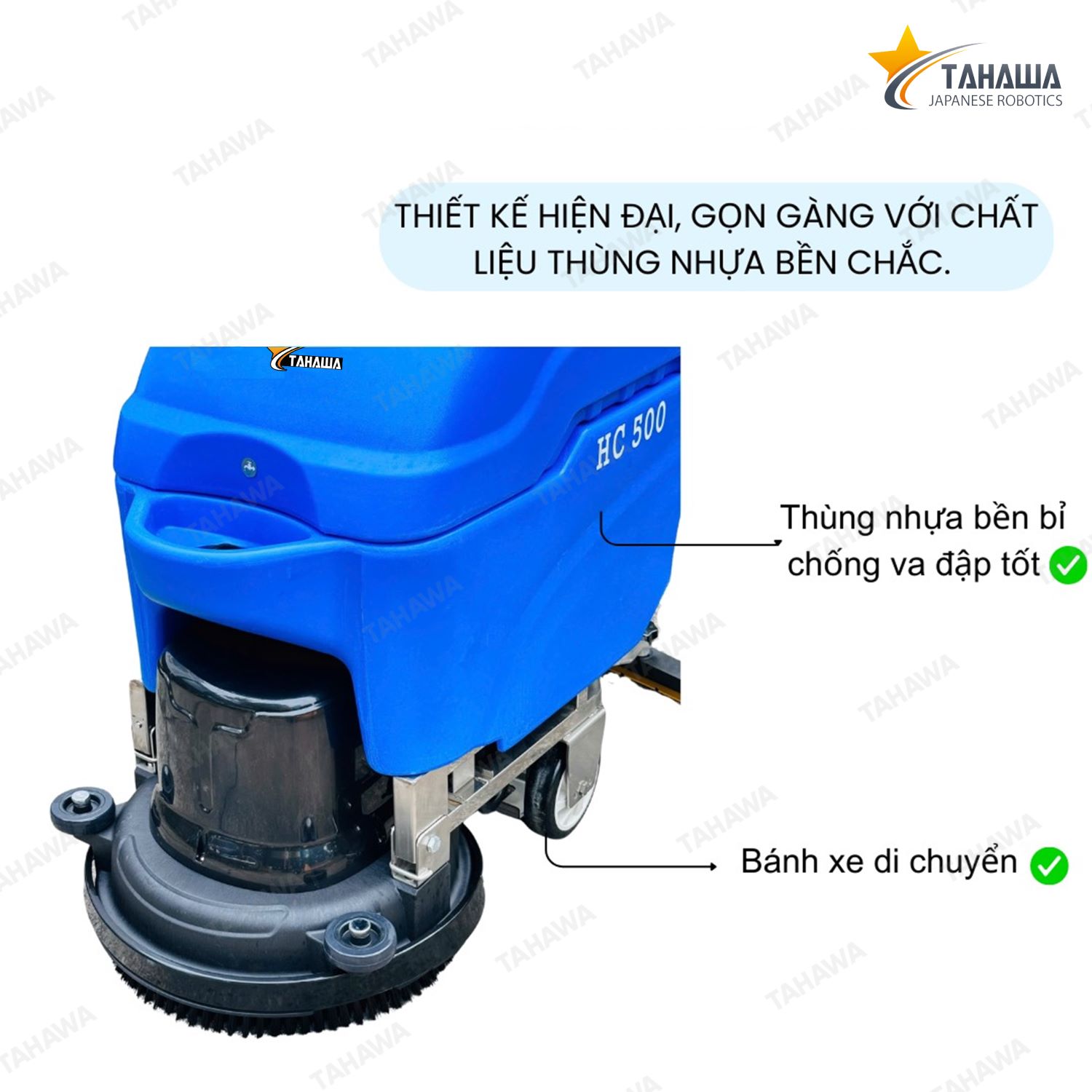 Máy chà sàn liên hợp Tahawa HC500 Máy chà sàn liên hợp Tahawa HC500