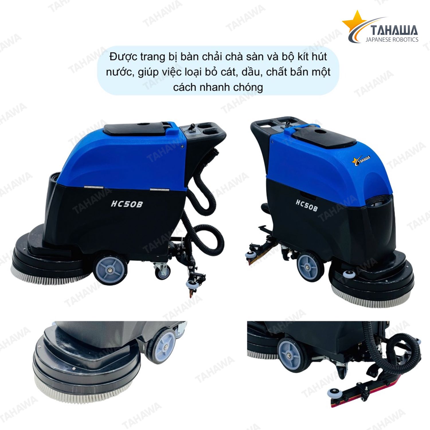 Máy lau sàn nhà xưởng Tahawa HC50B Máy lau sàn nhà xưởng Tahawa HC50B