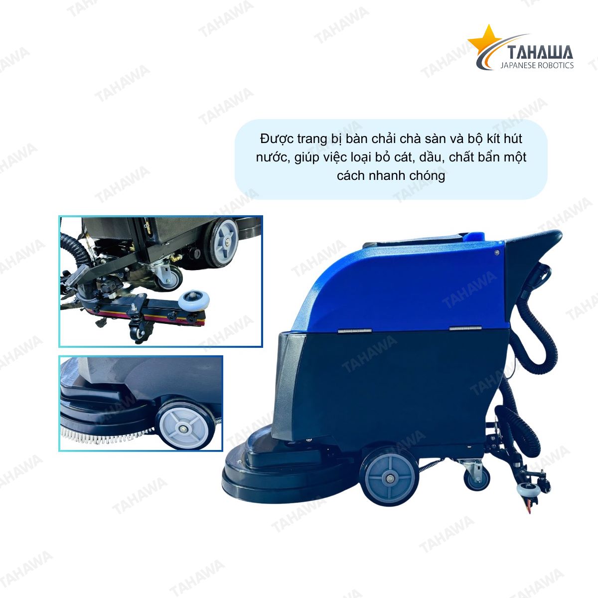 Máy chà sàn liên hợp Tahawa HC 50C Máy chà sàn liên hợp Tahawa HC 50C