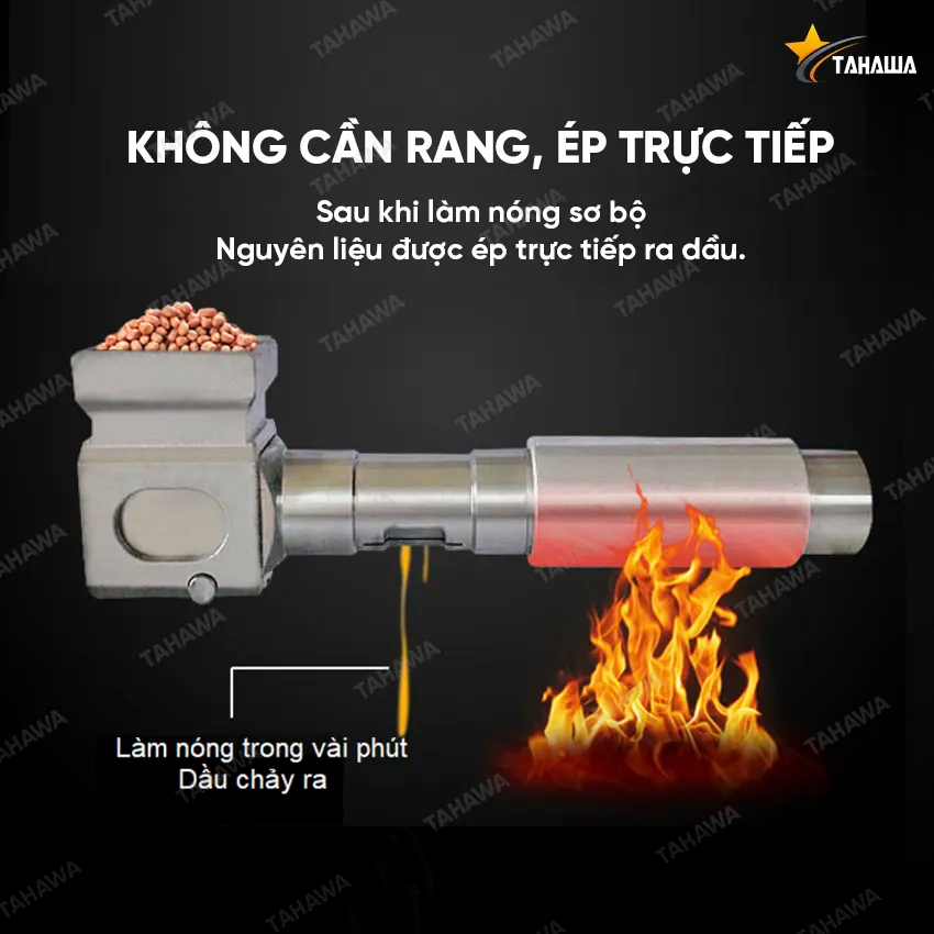 Máy ép dầu thực vật nóng lạnh dùng trong gia đình Tahawa TH-888A Máy ép dầu thực vật nóng lạnh dùng trong gia đình Tahawa TH-888A