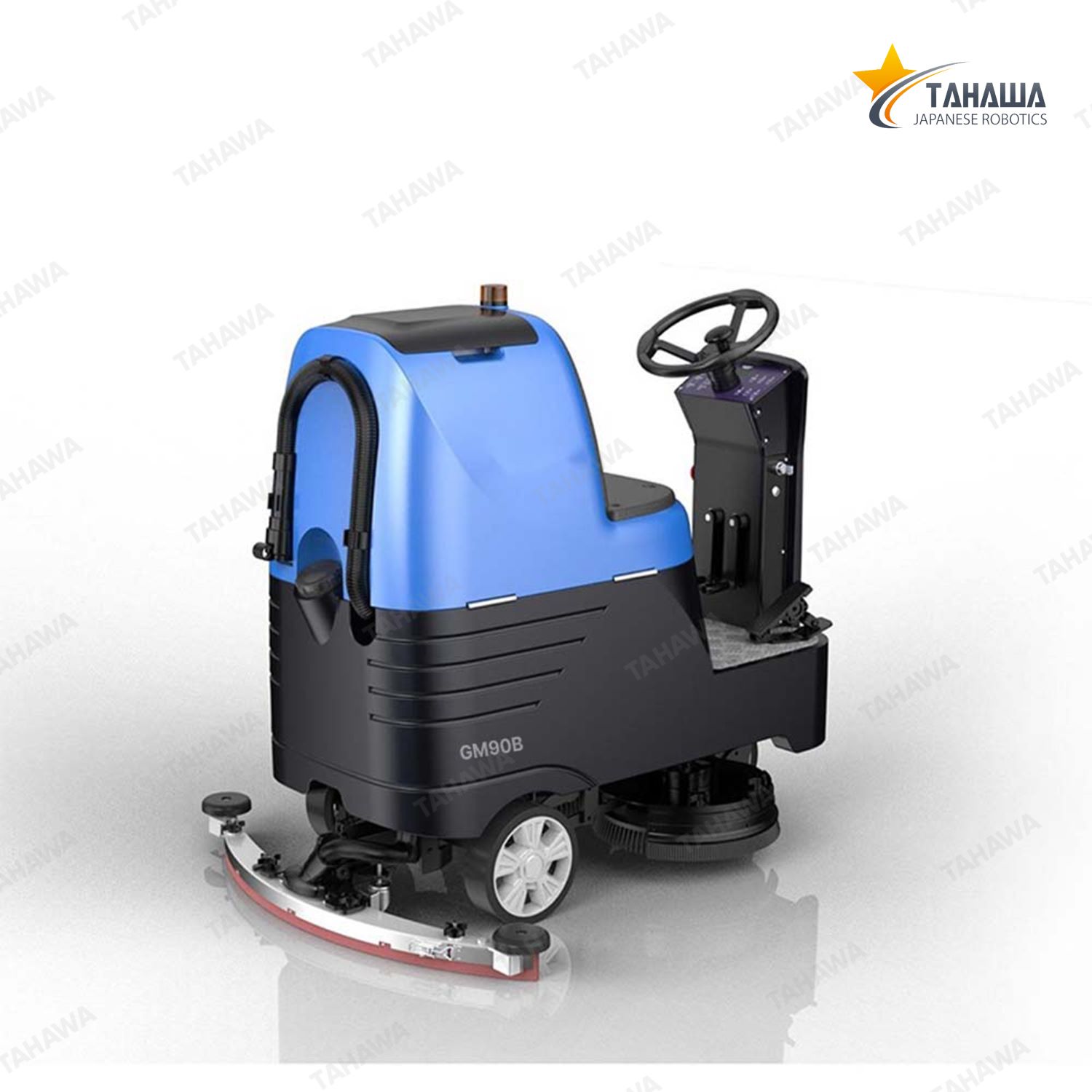 Máy lau sàn nhà ngồi lái Tahawa Nhật Bản GM90B Máy lau sàn nhà ngồi lái Tahawa Nhật Bản GM90B