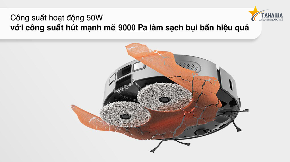 Robot Hút Bụi Lau Nhà Tự Giặt Giẻ Tahawa Nhật Bản TH-U200 Robot Hút Bụi Lau Nhà Tự Giặt Giẻ Tahawa Nhật Bản TH-U200