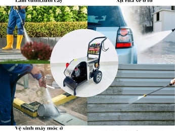 MÁY RỬA XE ÁP LỰC CAO CÓ GÌ MÀ ĐƯỢC NHIỀU NGƯỜI YÊU THÍCH?