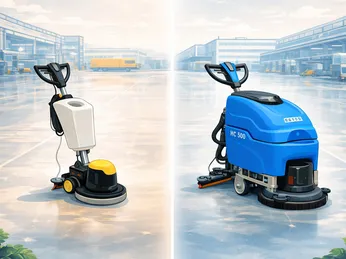 Nên mua máy chà sàn đơn hay liên hợp cho nhà xưởng nhỏ? Tư vấn chọn đúng