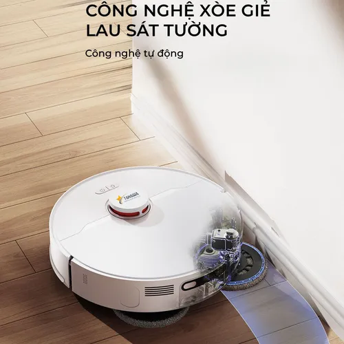 Robot Hút Bụi Lau Nhà Tự Giặt Giẻ Tahawa Nhật Bản TH-P20 Pro