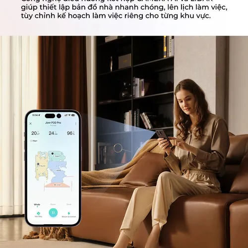 Robot Hút Bụi Lau Nhà Tự Giặt Giẻ Tahawa Nhật Bản TH-P20 Pro