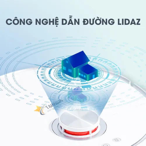 Robot hút bụi lau nhà tự Giặt Giẻ, Tự Đổ Rác Tahawa TH-LW2