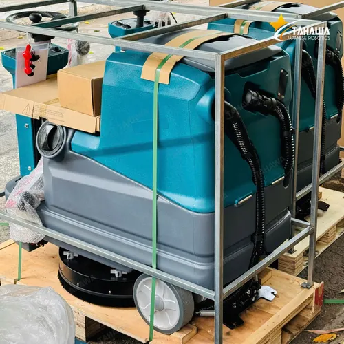 Máy chà sàn ngồi lái Tahawa KF80T dùng bình