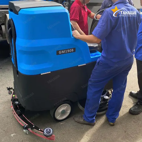 Máy lau sàn ngồi lái Tahawa GM190B dùng bình