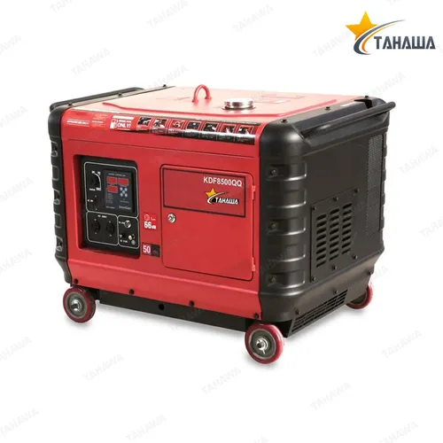 Máy phát điện chạy dầu 5,5KVA Tahawa KDF8500QQ 