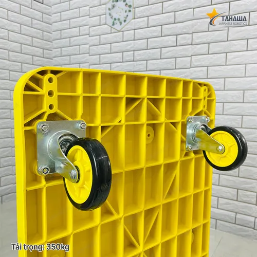 Xe đẩy hàng sàn nhựa TAHAWA T350, tải trọng 350kg