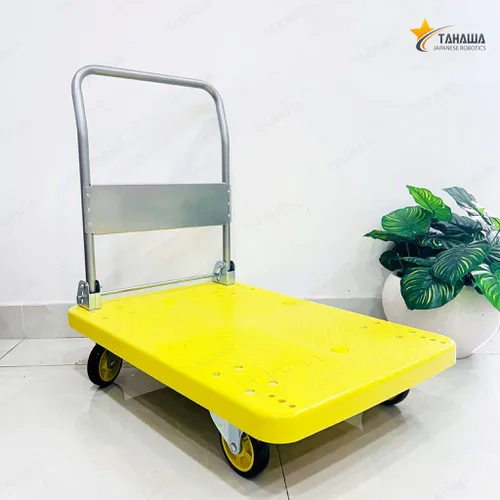 Xe đẩy hàng sàn nhựa TAHAWA T350, tải trọng 350kg
