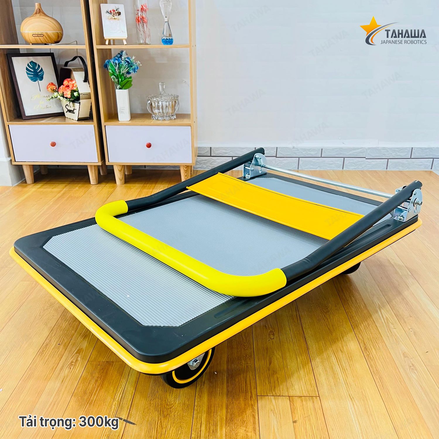 xe đẩy hàng 4 bánh 300kg xe đẩy hàng 4 bánh 300kg