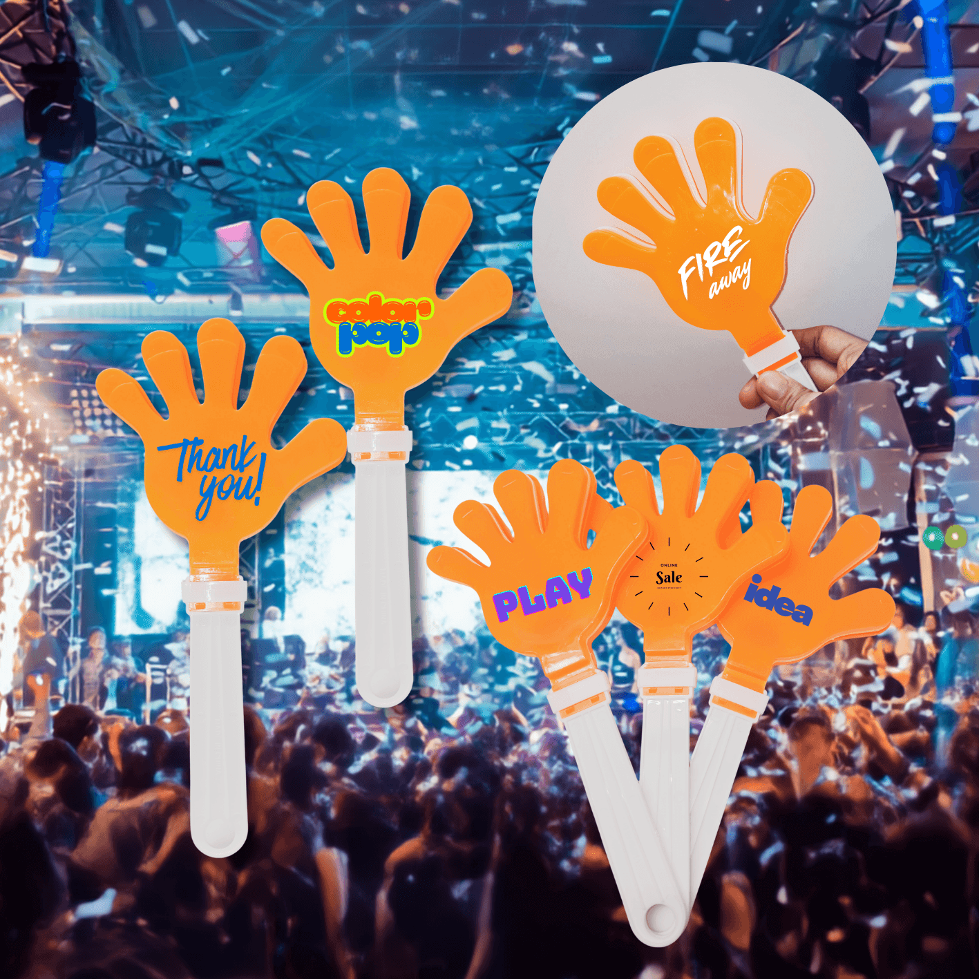 Bàn Tay Cổ Vũ In Logo Bàn Tay Cổ Vũ In Logo