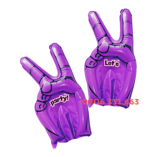 Bóng đập cổ vũ bàn tay hi Bóng đập cổ vũ bàn tay hi