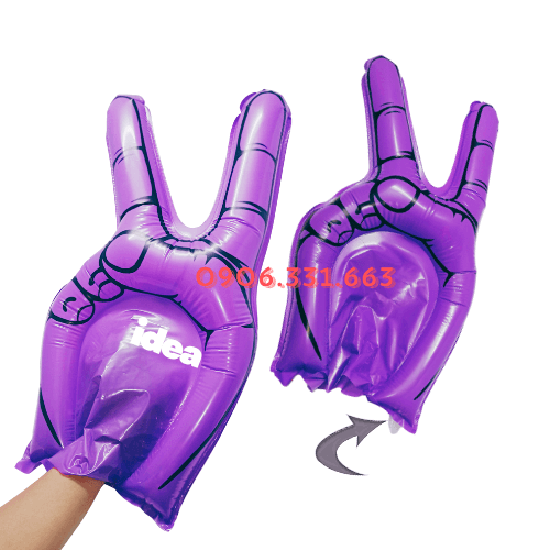 Bóng đập cổ vũ bàn tay hi Bóng đập cổ vũ bàn tay hi