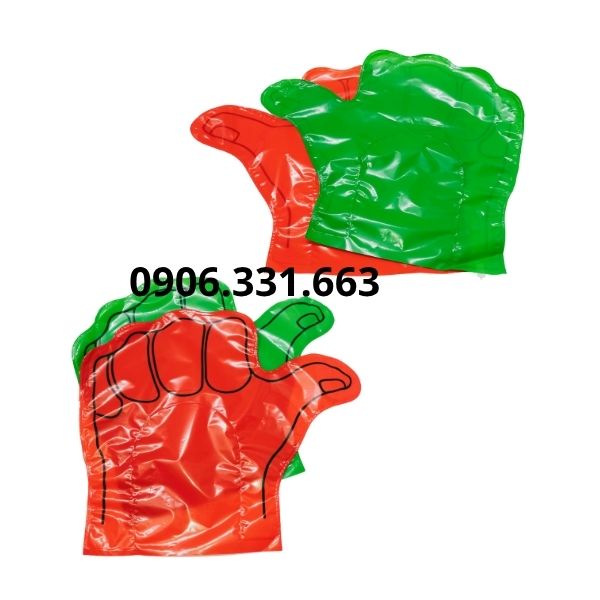 Bóng đập cổ vũ bàn tay màu đỏ Bóng đập cổ vũ bàn tay màu đỏ