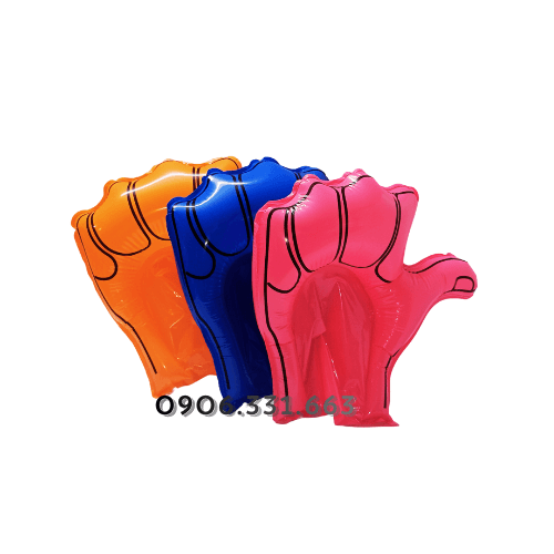 Bóng đập cổ vũ bàn tay màu hồng Bóng đập cổ vũ bàn tay màu hồng