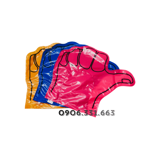 Bóng đập cổ vũ bàn tay màu hồng Bóng đập cổ vũ bàn tay màu hồng