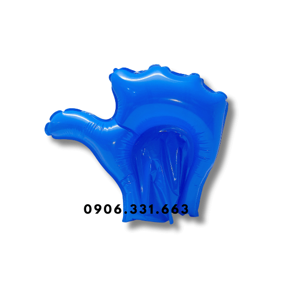 Bóng đập cổ vũ bàn tay xanh dương Bóng đập cổ vũ bàn tay xanh dương