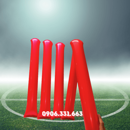 Bóng Đập Cổ Vũ Hỏa Tiễn Màu Đỏ Bóng Đập Cổ Vũ Hỏa Tiễn Màu Đỏ